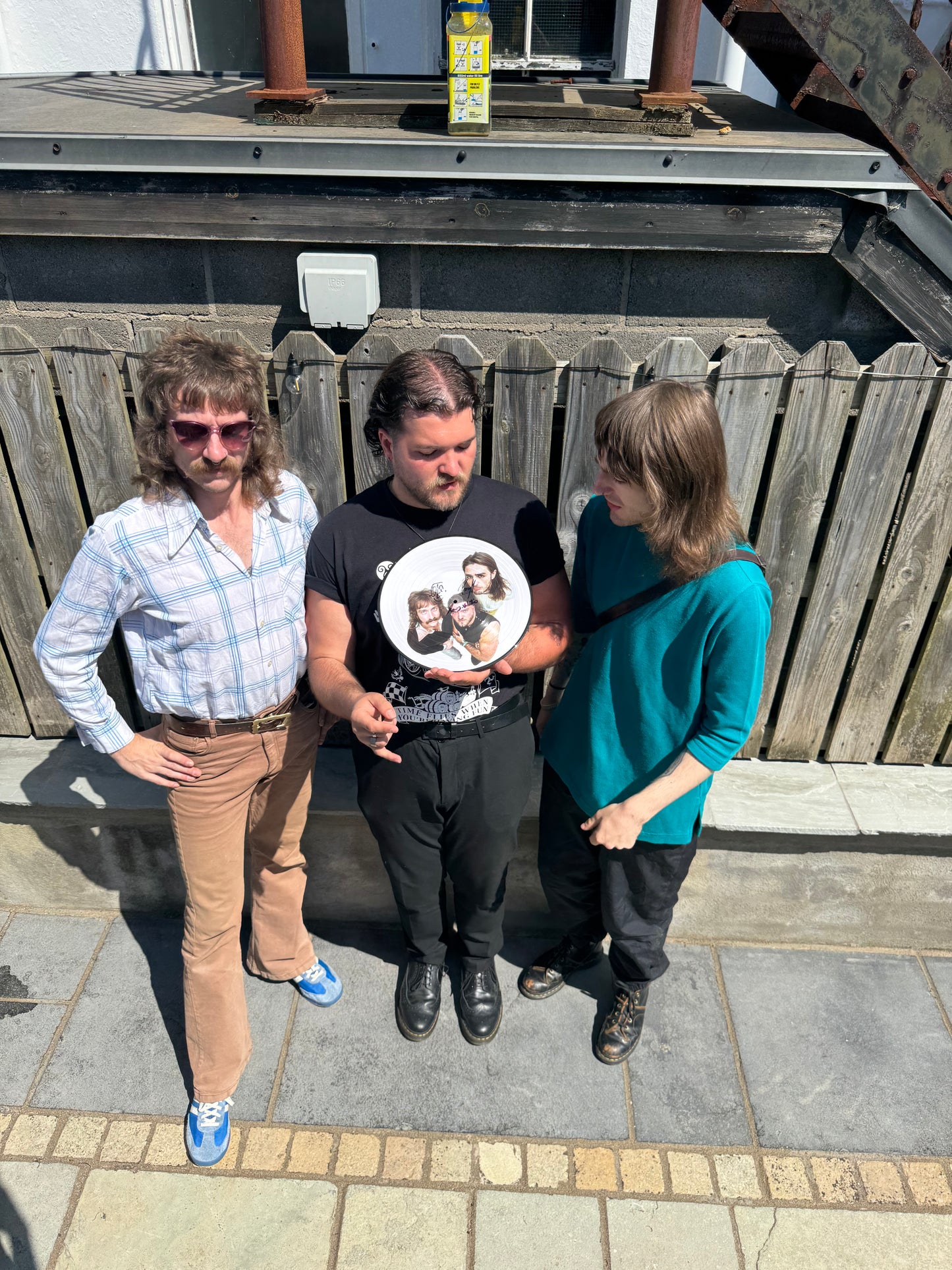 Life's Too Fast - Disque photo vinyle 12 pouces, édition limitée, signé et numéroté à la main