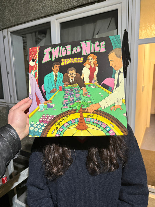 Twice as Nice - Black Vinyl Signed By the Band