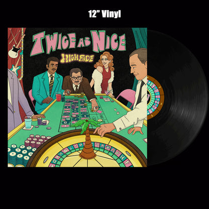Twice As Nice – 12英寸黑色黑胶唱片