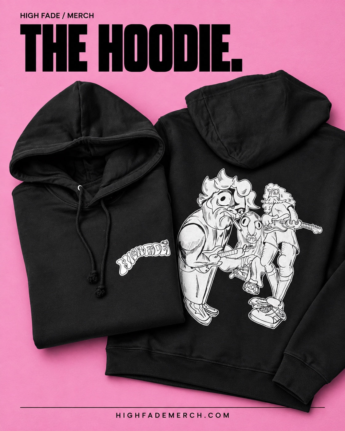 High Fade Hoodie — Europe