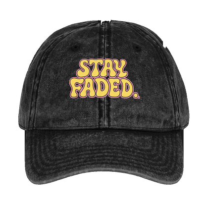 Stay Faded black dad cap