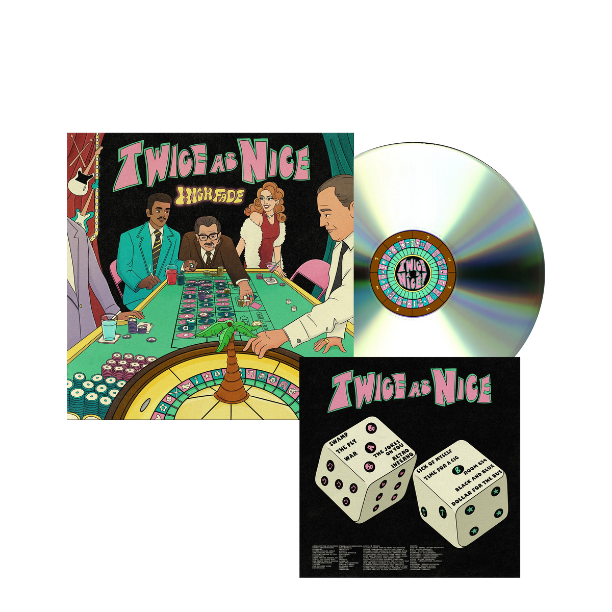 Twice As Nice CD and packaging
